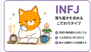 INFJタイプのキャラクターカード