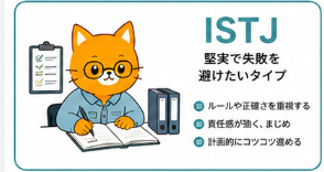 ISTJタイプのキャラクターカード